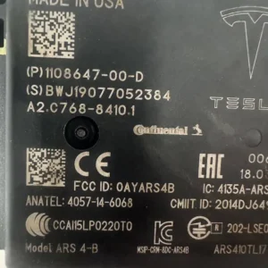 Sensore Radar Anticollisione Tesla Model 3 - 110864700D