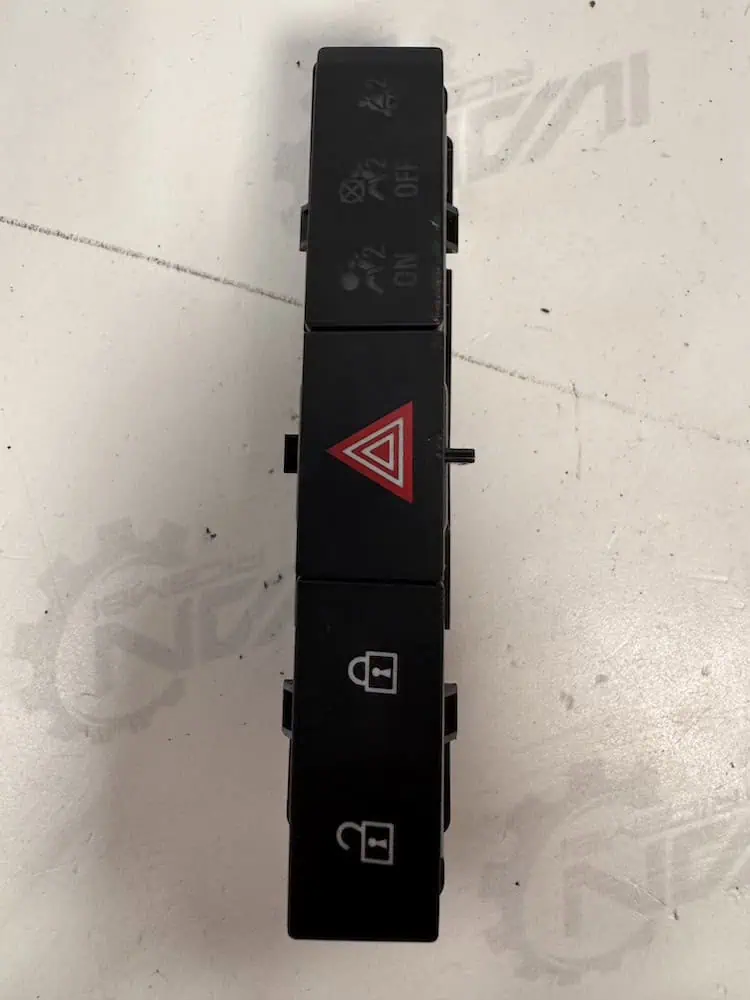 13285122-1 Interruttore Pulsante 4 Frecce Opel Astra J 1.4 16V (103kw) - 13285122