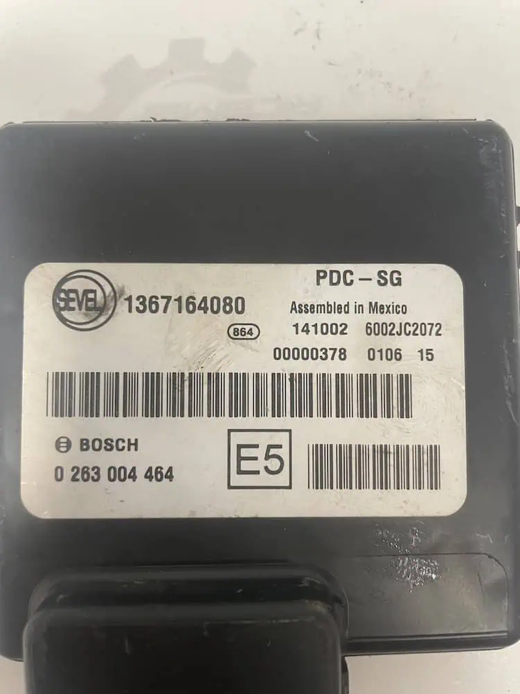 Centralina Sensori Parcheggio Fiat Ducato - 1367164080