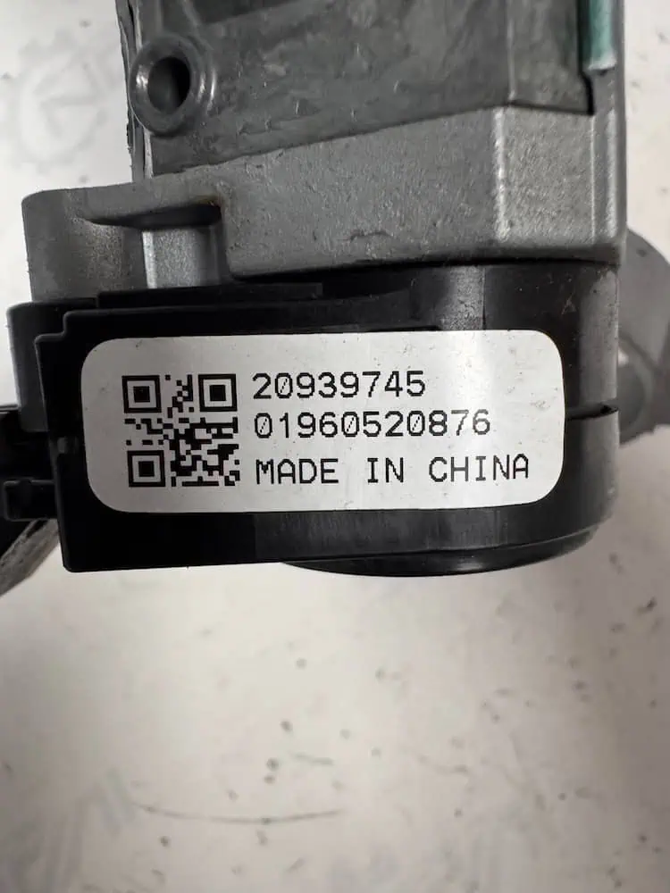 Blocchetto Accensione Opel Zafira 2.0 CDTI (81kw) - 20939745