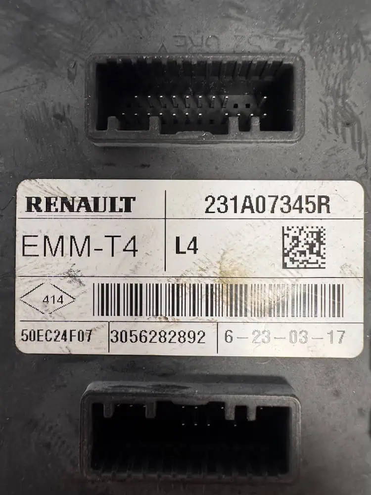 Centralina Comfort Smart ForTwo 1.0 Benzina (52kw) - 231A07345R