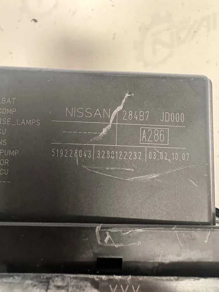 Centralina Body Computer Nissan Qashqai 1.5 dCi (78kw) - 284B7JD000
