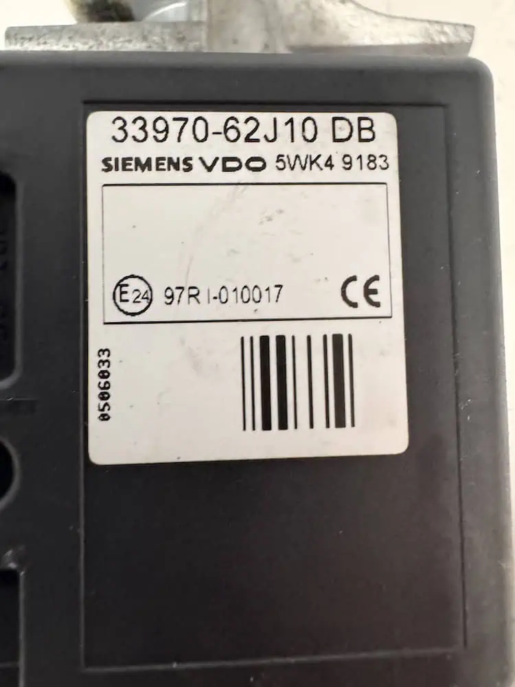 Blocchetto Accensione Suzuki Swift 1.3 DDiS (55kw) - 3397062J10DB