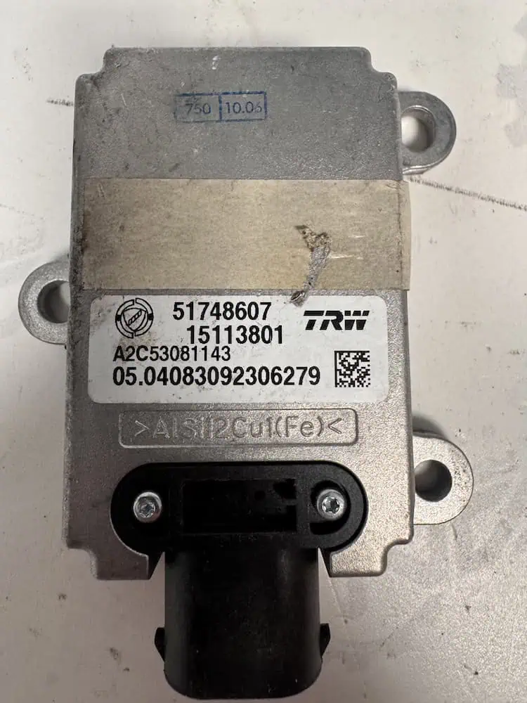 51748607-1 Centralina Sensore Imbardata Alfa Romeo Brera 2.4 JTDm (147kw) - 51748607