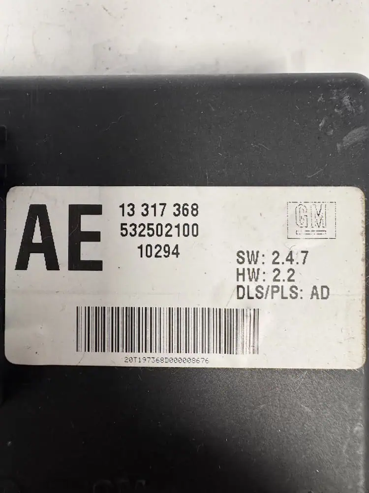 532502100-2 Centralina Fari Opel Insignia A 2.0 CDTI (118kw) - 532502100