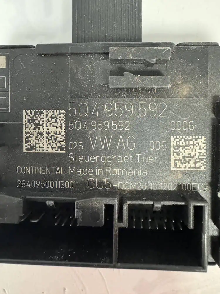 Centralina Porta Anteriore DX Volkswagen Golf VII 2.0 TDI - 5Q4959592