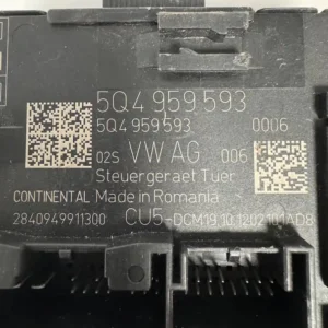 Centralina Porta Anteriore SX Volkswagen Golf VII 1.6 TDI - 5Q4959593