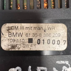 61358386209-2 Centralina Comfort Bmw Serie 5 (E39) 520i - 61358386209