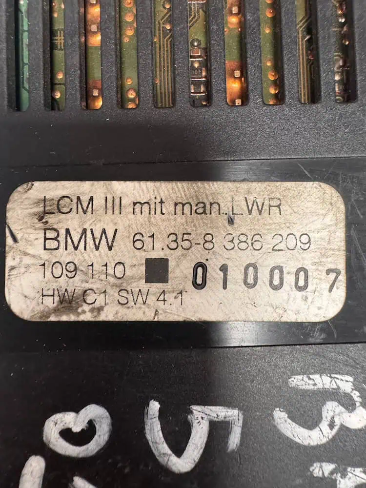 61358386209-2 Centralina Comfort Bmw Serie 5 (E39) 520i - 61358386209
