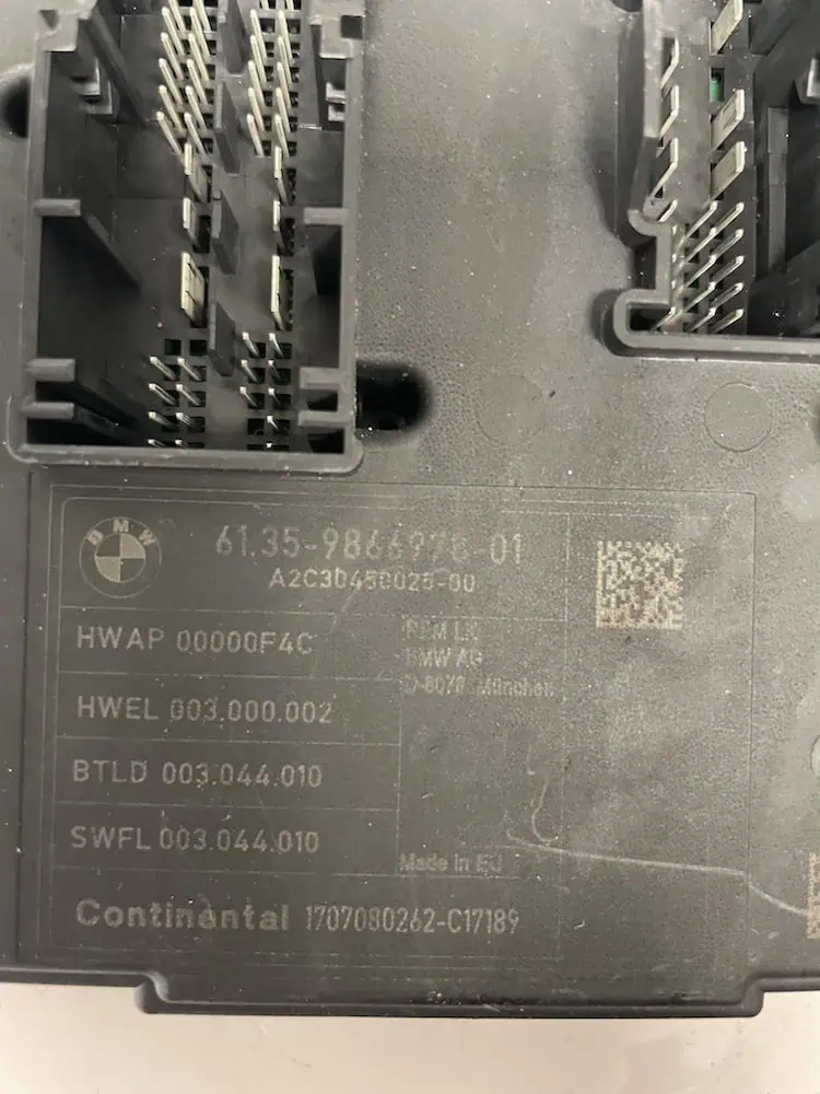 6135986697801-2 Centralina Body Computer Bmw Serie 3 Touring 318d (110kw) - 6135986697801
