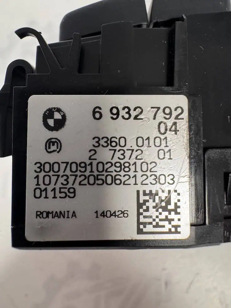 Interruttore Comando Luci Bmw Serie 3 320d (120kw) - 693279204