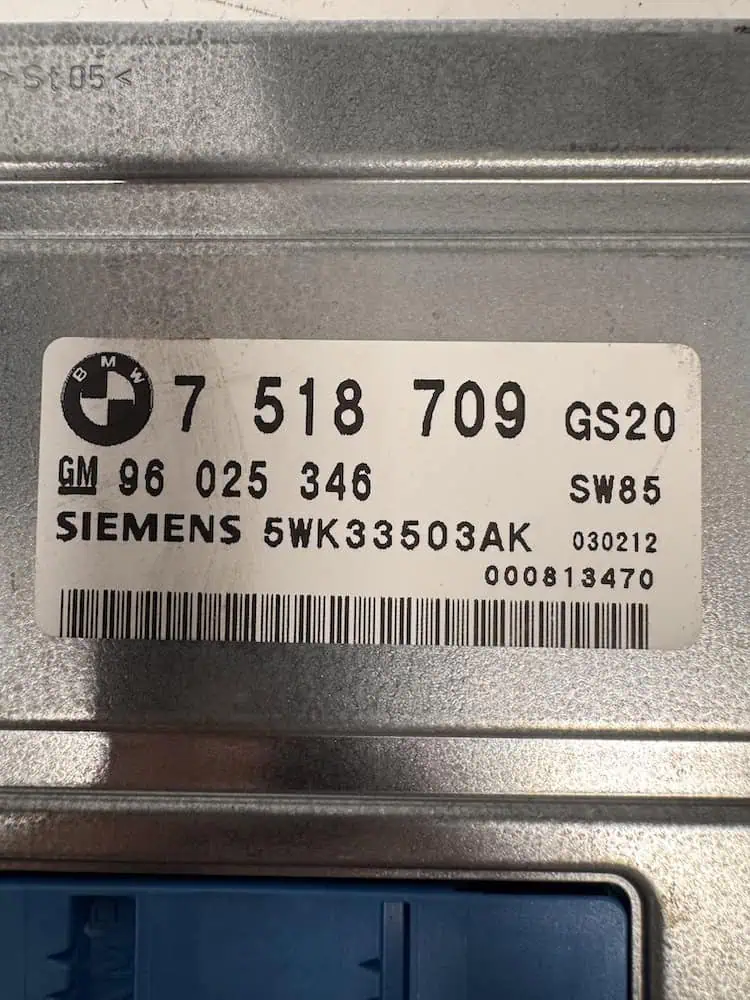 Centralina Cambio Automatico Bmw Serie 3 318i (105kw)  - 7518709