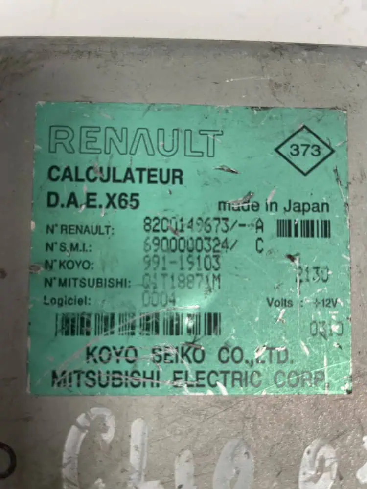 Centralina Servosterzo Renault Clio 1.4 16V (70kw) - 8200149673