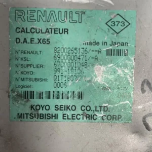Centralina Servosterzo Renault Clio 1.5 dCi (63kw) - 8200265136