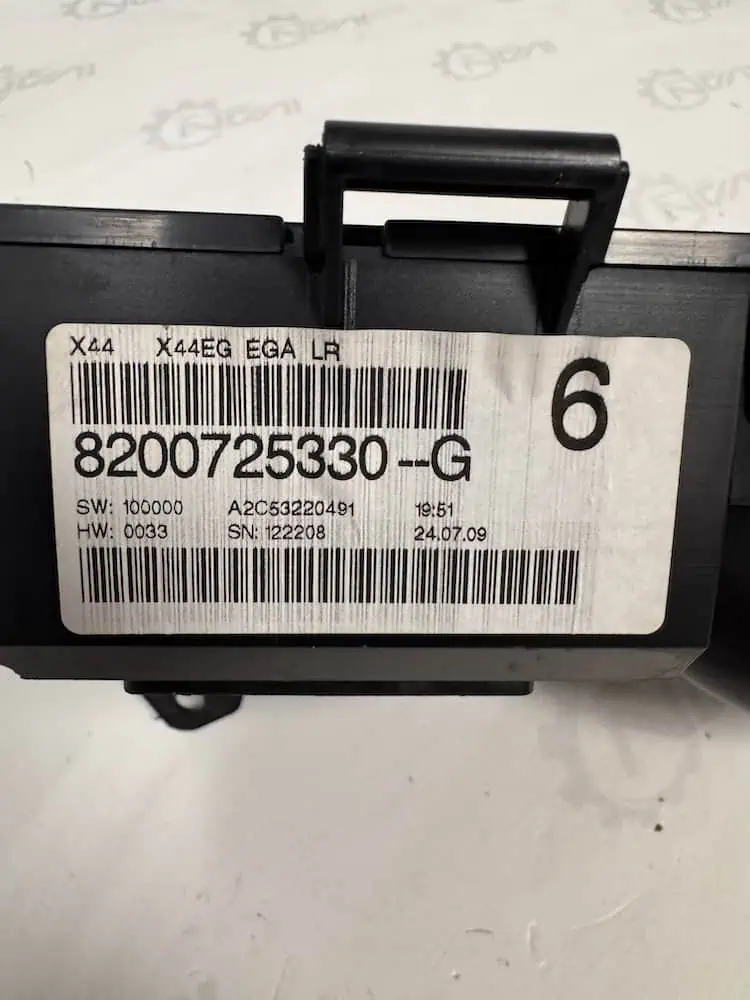 Quadro Strumenti Renault Twingo 1.5 dCi (47kw) - 8200725330G
