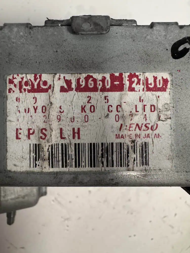 8965052050-2 Centralina Servosterzo Toyota Yaris 1.0 Benzina - 8965052050