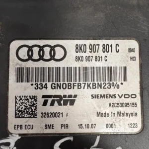 8K0907801C-2 Centralina Freno Stazionamento Audi A5 3.0 TDI (176kw) - 8K0907801C