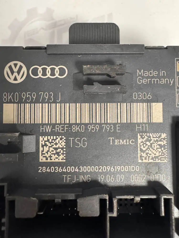 8K0959793J-2 Modulo Elettronico Audi A4 Avant 2.0 TDI (88kw) - 8K0959793J