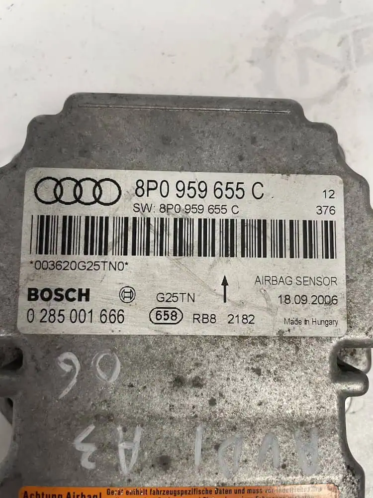 Centralina Airbag Audi A3 2.0 TDi (103kw) - 8P0959655C