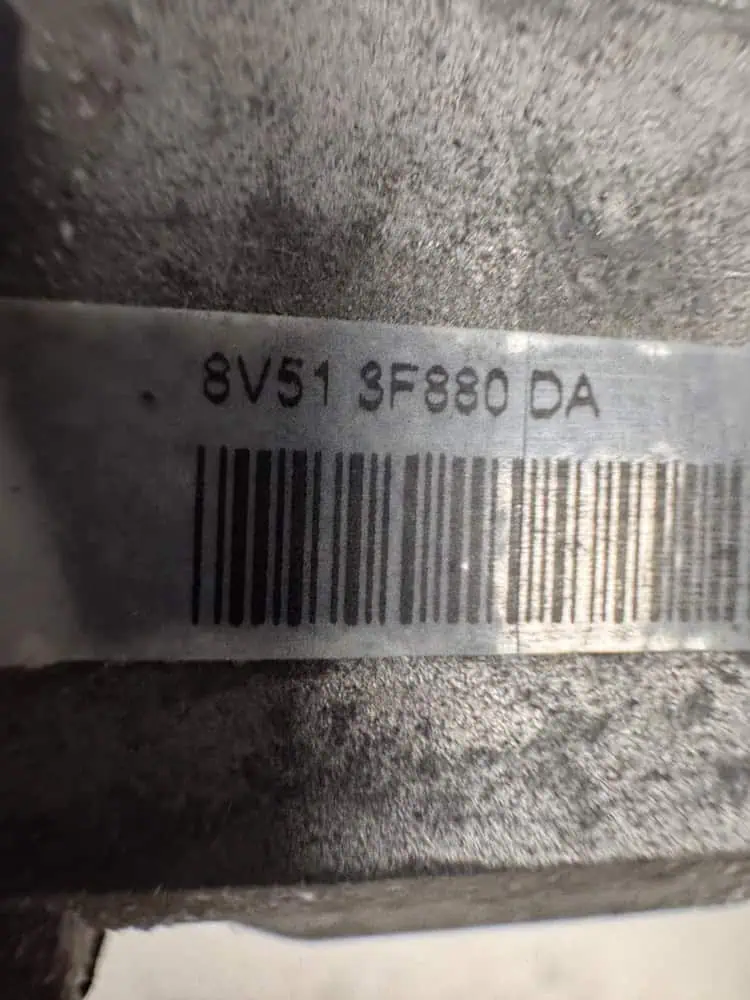 Blocchetto Accensione Ford Fiesta 1.4 TDCI (50kw) - 8V513F880DA