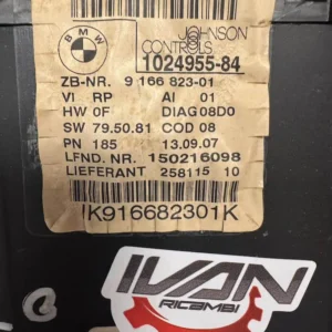 Quadro Strumenti Bmw Serie 1 120d (130kw) - 916682301