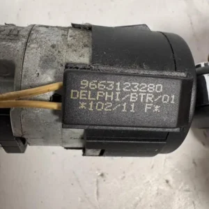 Blocchetto Accensione Peugeot 207 1.6 HDi (66kw) - 9663123280