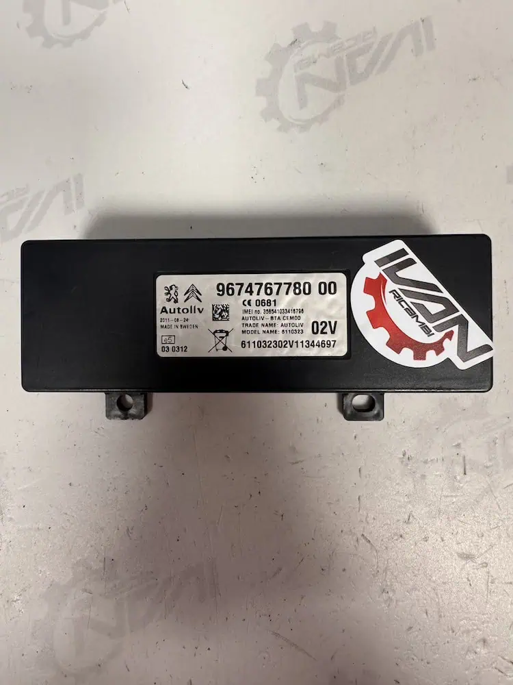9674767780-1 Centralina Bluetooth Citroen C5 2.0 HDi (103kw) - 9674767780