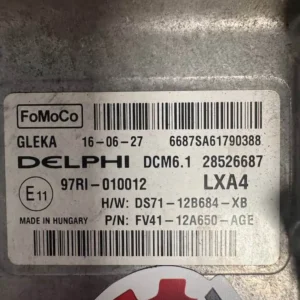 Centralina Motore Ford Kuga 2.0 TDCi (100kw) - 97RI010012