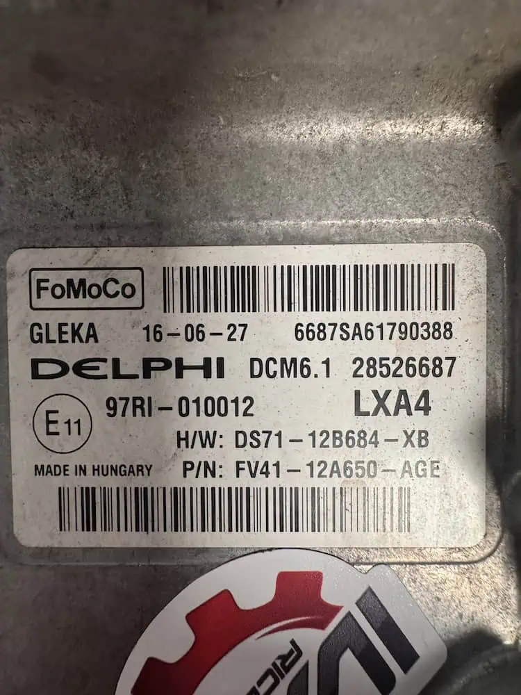 Centralina Motore Ford Kuga 2.0 TDCi (100kw) - 97RI010012