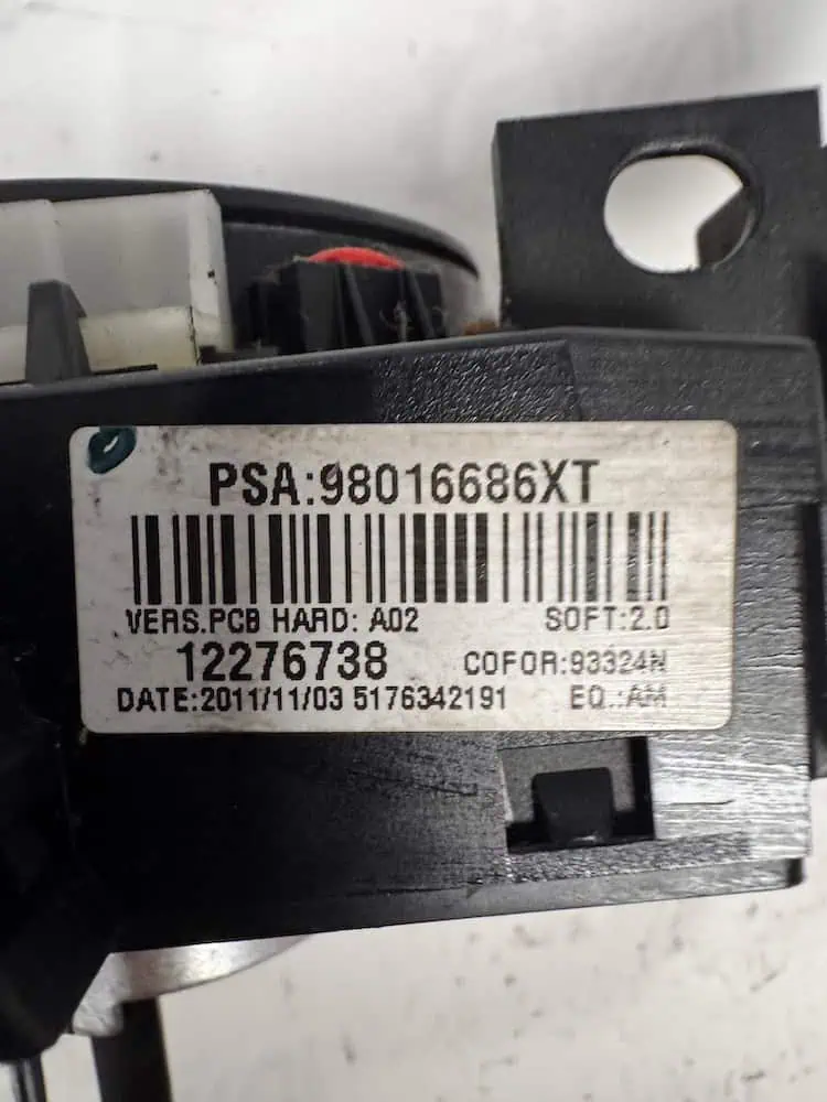 Devioluci Peugeot 308 1.6 HDi (80kw) - 98016686XT