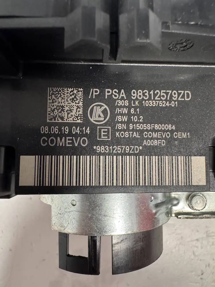 98312579ZD-2 Devioluci Citroen C3 Aircross 1.2 e-THP - 98312579ZD