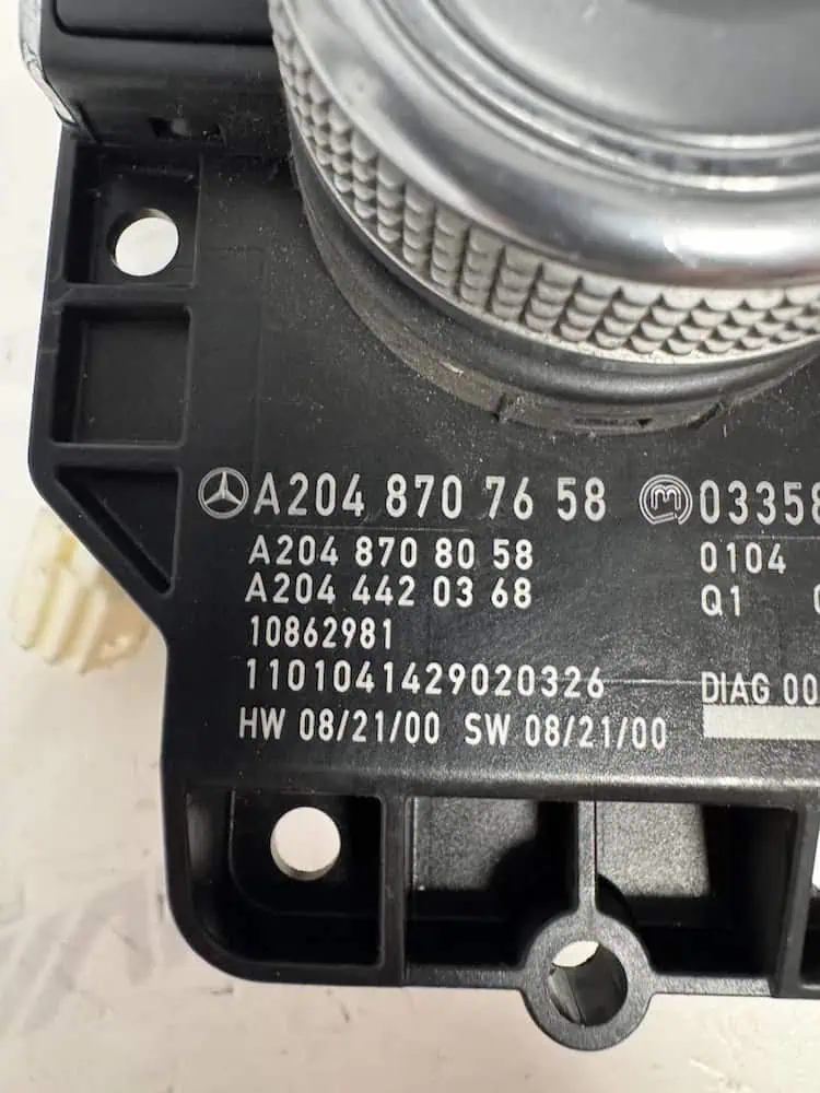 Joystick Controller Mercedes-Benz Classe C 2.2 CDI (125kw) - A2048707658