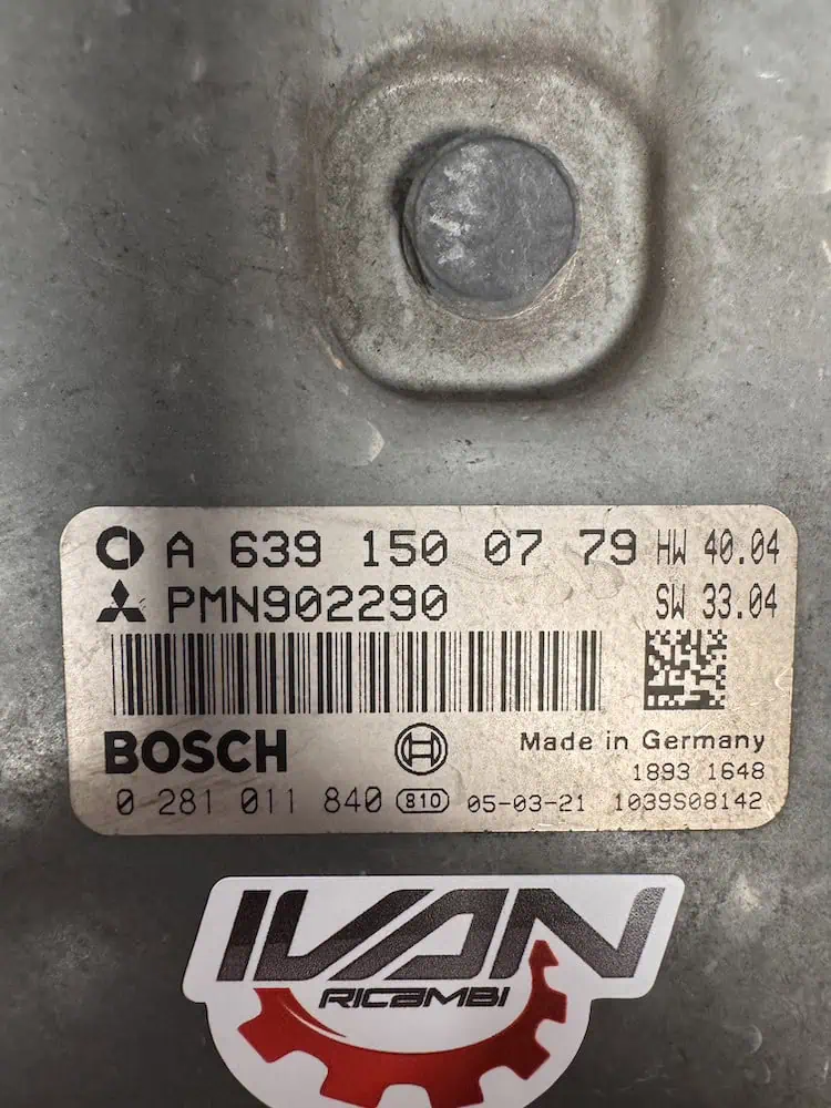 Centralina Motore Smart Forfour 1.5 CDI (70kw) - A6391500779