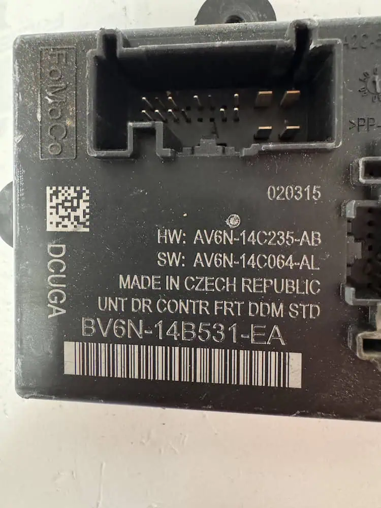 Centralina Porta Anteriore SX Ford B-Max 1.6 TDCI (70kw) - BVGN14B531EA