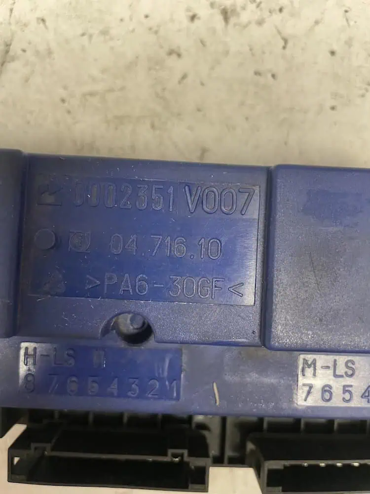 0002351V007-2 Centralina Comfort Smart Fortwo 0.8 CDI (30kw) - 0002351V007