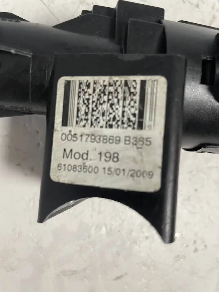 Blocchetto Accensione Fiat Bravo 1.6 16V MJT (66kw) - 0051793869B365