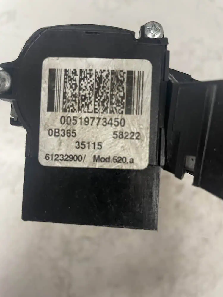 Blocchetto Accensione Fiat 500 X 1.3 16V MJT (70kw) - 00519773450