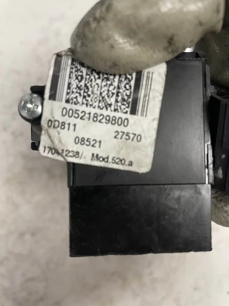 Blocchetto Accensione Fiat Tipo 1.6 MJT (88kw) - 00521829800
