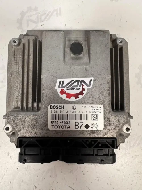 Centralina Motore Toyota Yaris 1.4 D4D (66kw) - 0281017247