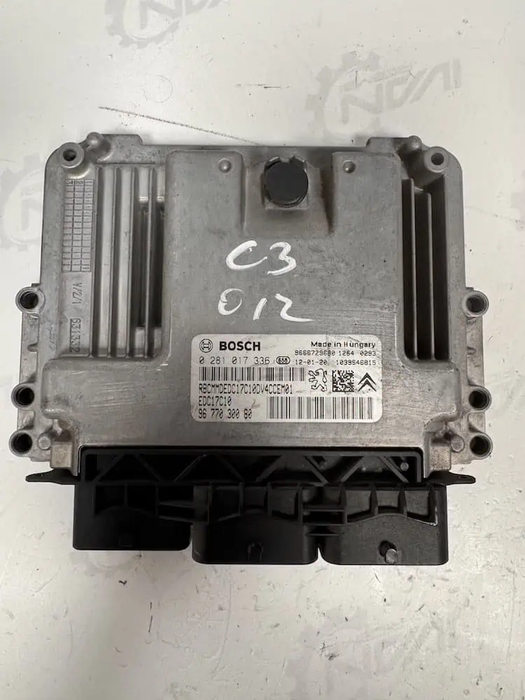 0281017336-1 Centralina Motore Peugeot 207 1.4 HDI (50kw) - 0281017336