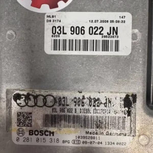 Centralina Motore Audi A4 2.0 TDi (105kw) - 03L906022JN