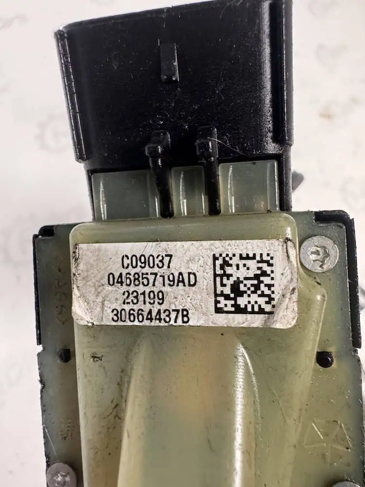 Blocchetto Accensione Dodge Caliber 2.0 Diesel (103kw) - 04685719AD