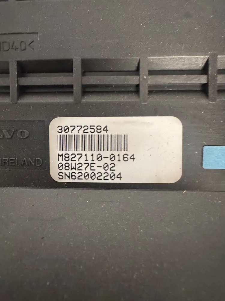 30772584-2 Monitor Display Volvo XC60 2.4 D5 (136kw) - 30772584