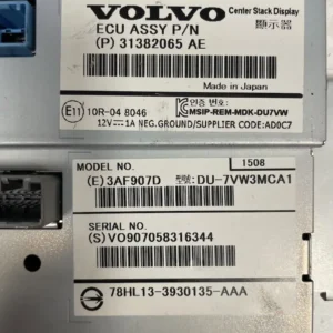 Display Navigatore Volvo V60 1.6 DRIVe (84kw) - 31382065AE