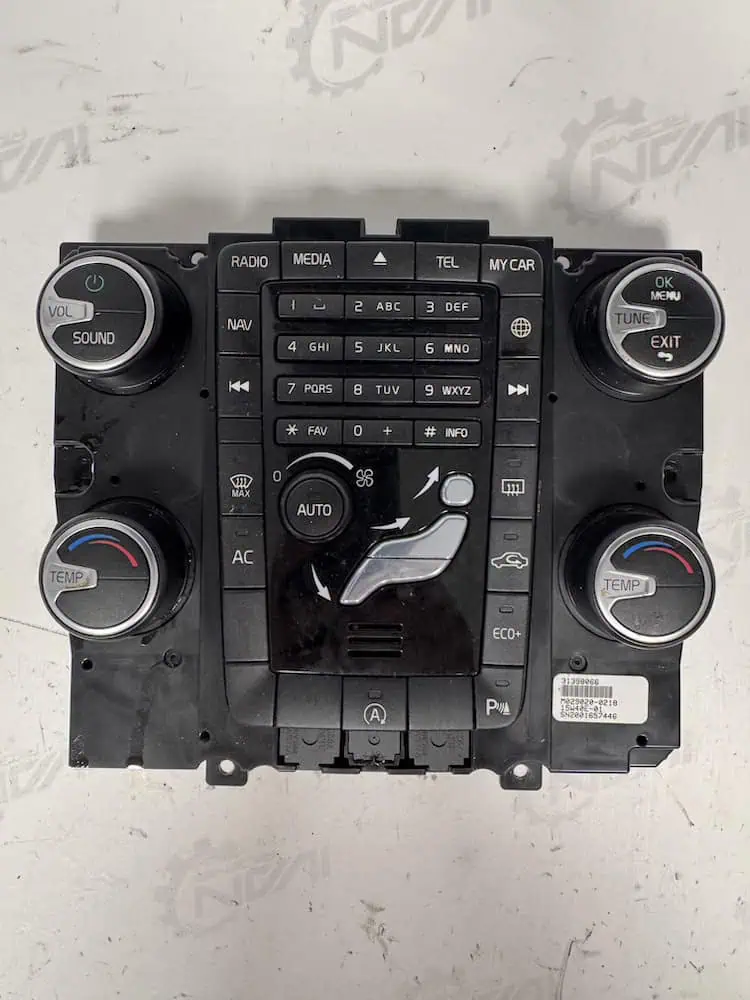 31398066-1 Modulo Autoradio/Comando Clima Volvo XC60 2.4 TD D4 (140kw) - 31398066