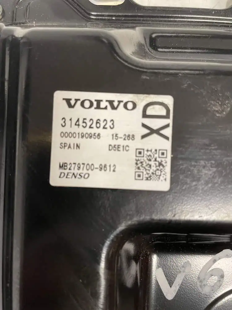 Centralina Motore Volvo V60 1.6 DRIVe (84kw) - 31452623