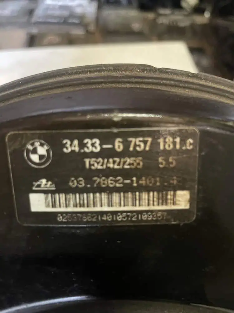 Servofreno Mini Cooper 1.6 Benzina (66kw) - 34336757181C