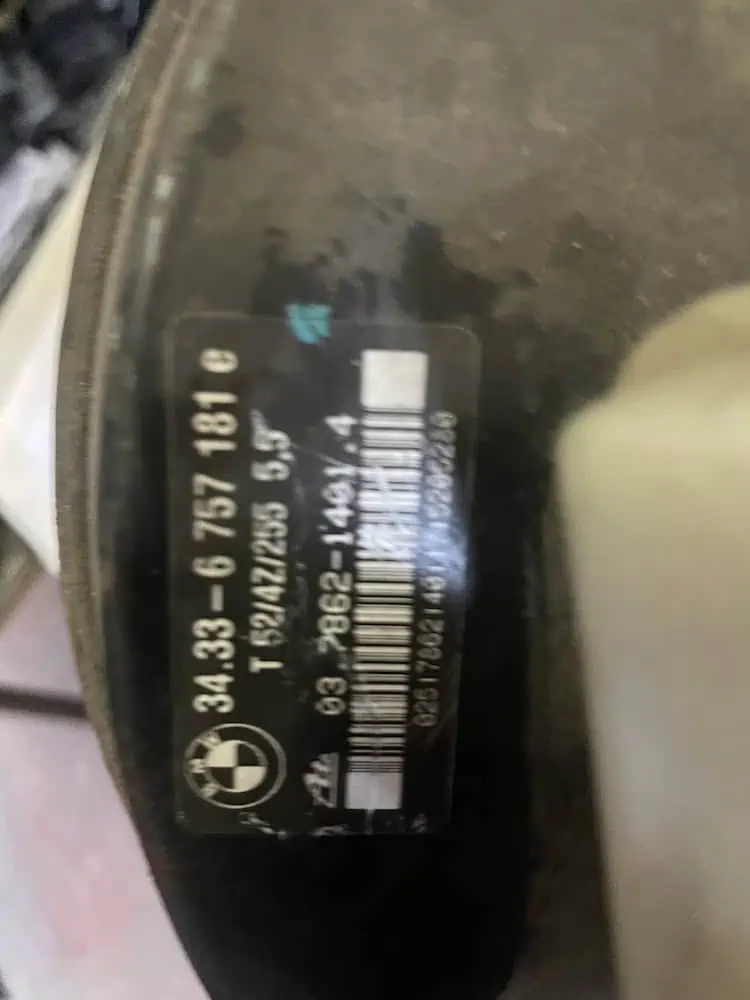 Servofreno Mini Cooper (R50, R53) (66kw) - 34336757181E