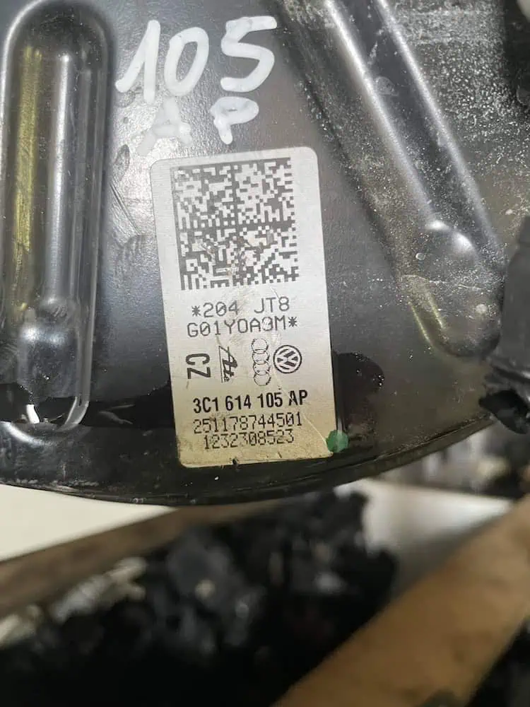 Servofreno Volkswagen Tiguan 2.0 TDI (103kw) - 3C1614105AP