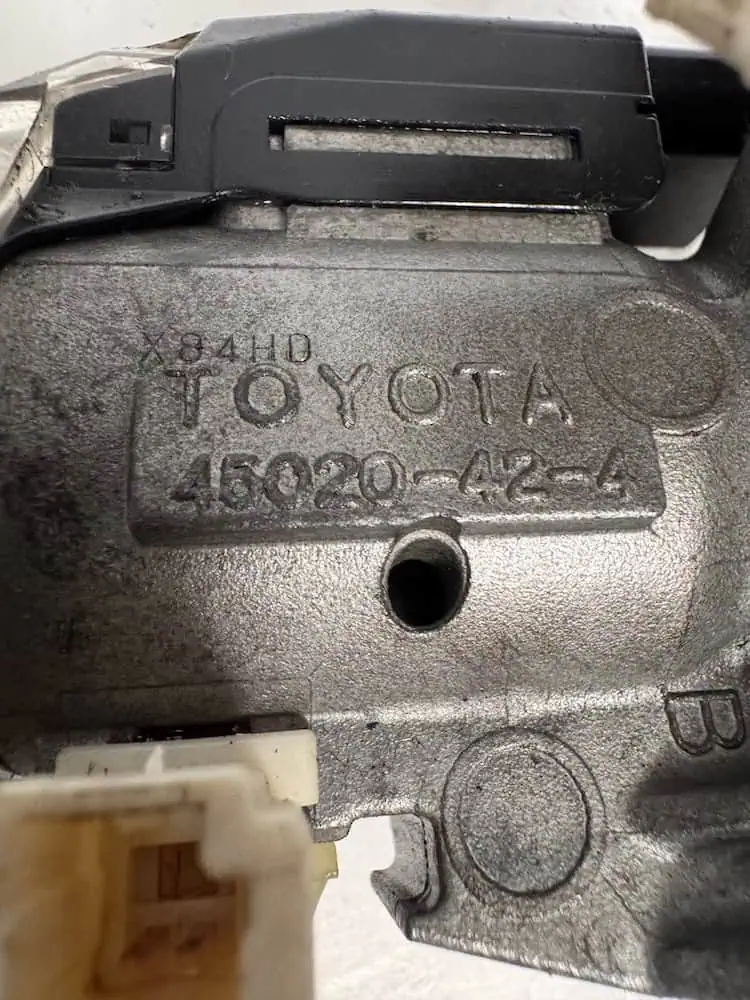 Blocchetto Accensione Toyota Rav4 2.2 D-4D - 45020424